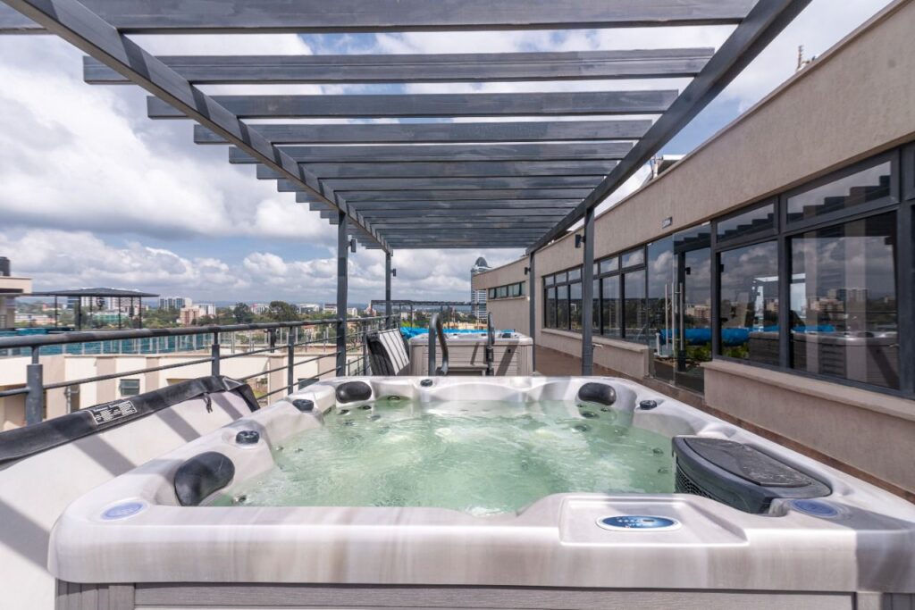 Rumaisa Duplexes Outdoor Jacuzzi
