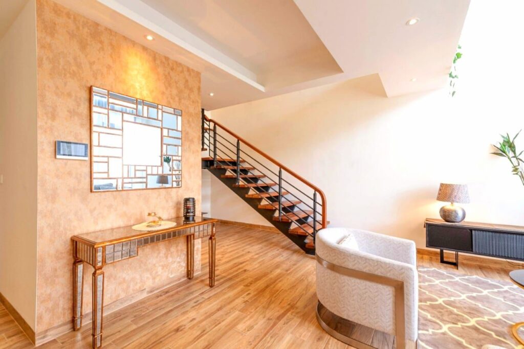 Rumaisa Duplexes Apartment Staircase