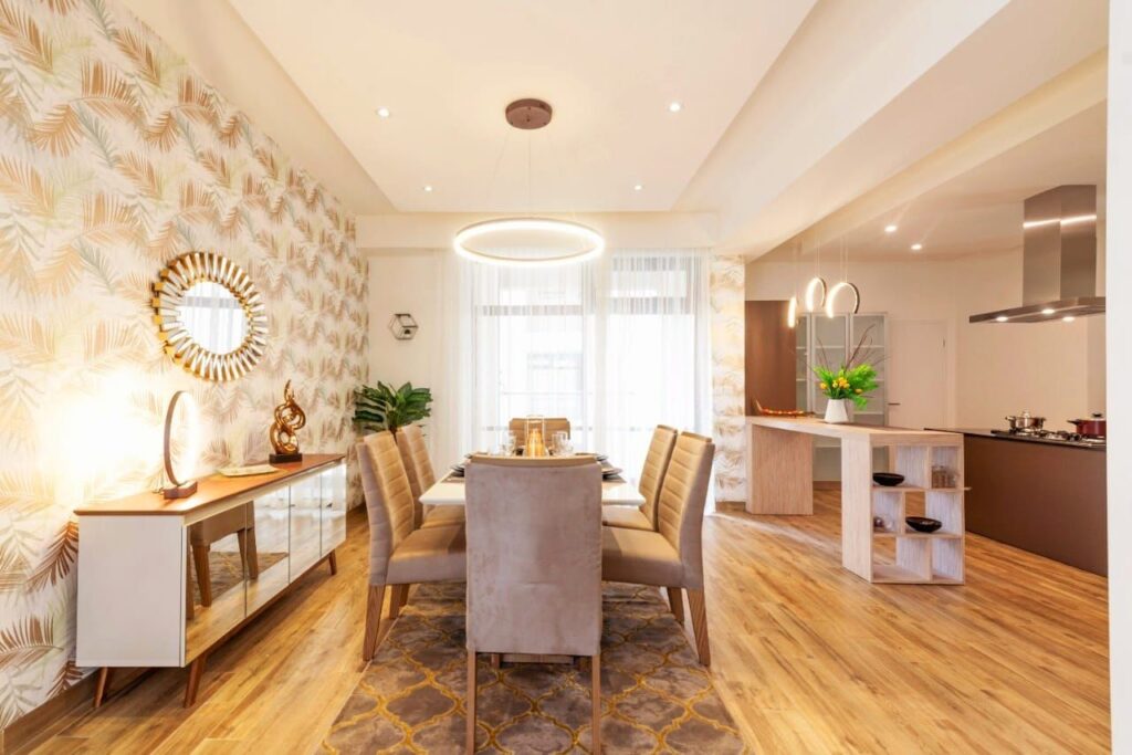 Rumaisa Duplexes Apartment Dining Area