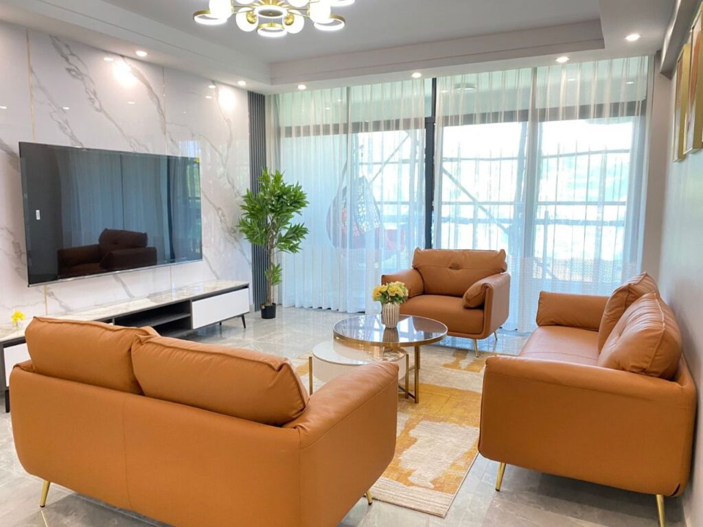 3 Bedroom Apartment for Sale near Burundi Embassy Living Room