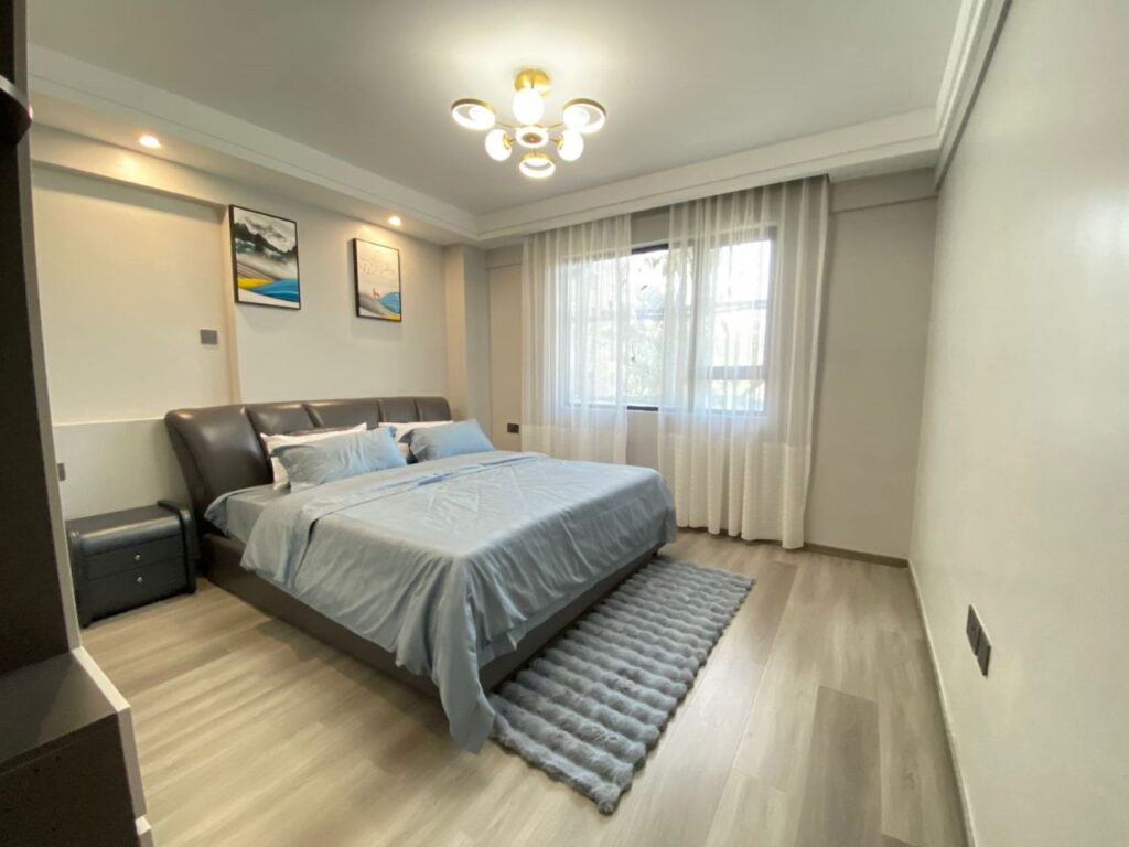 A bedroom at Golden Street 3 bedroom unit