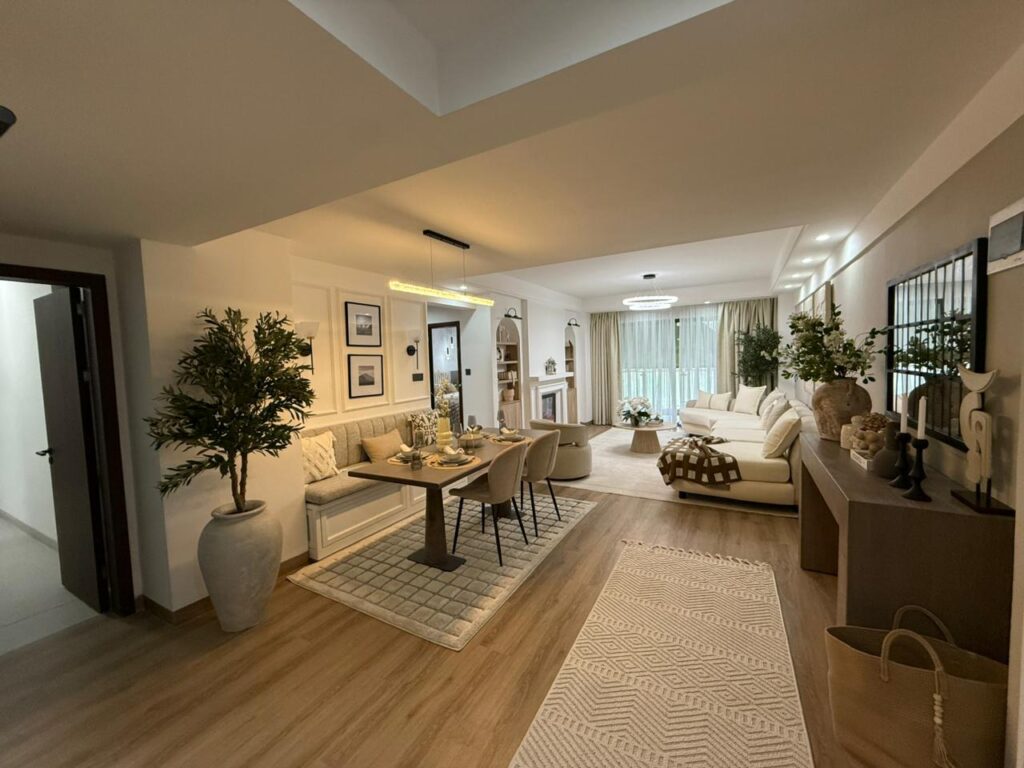 Madina Palms 2 bedrooom Apartment for Sale on Sports Road unit Lounge