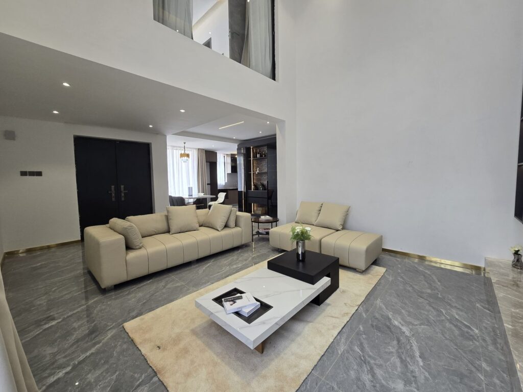 Kamangu Villas Double Volume Living Area