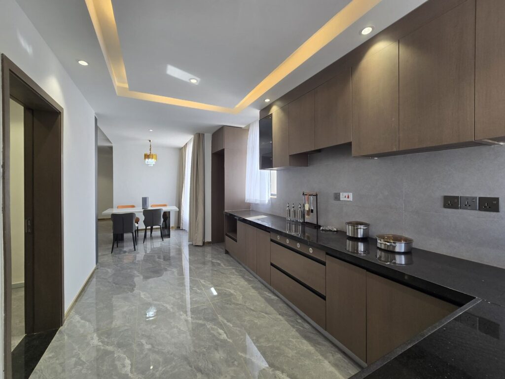 Kamangu Villas Kitchen Area