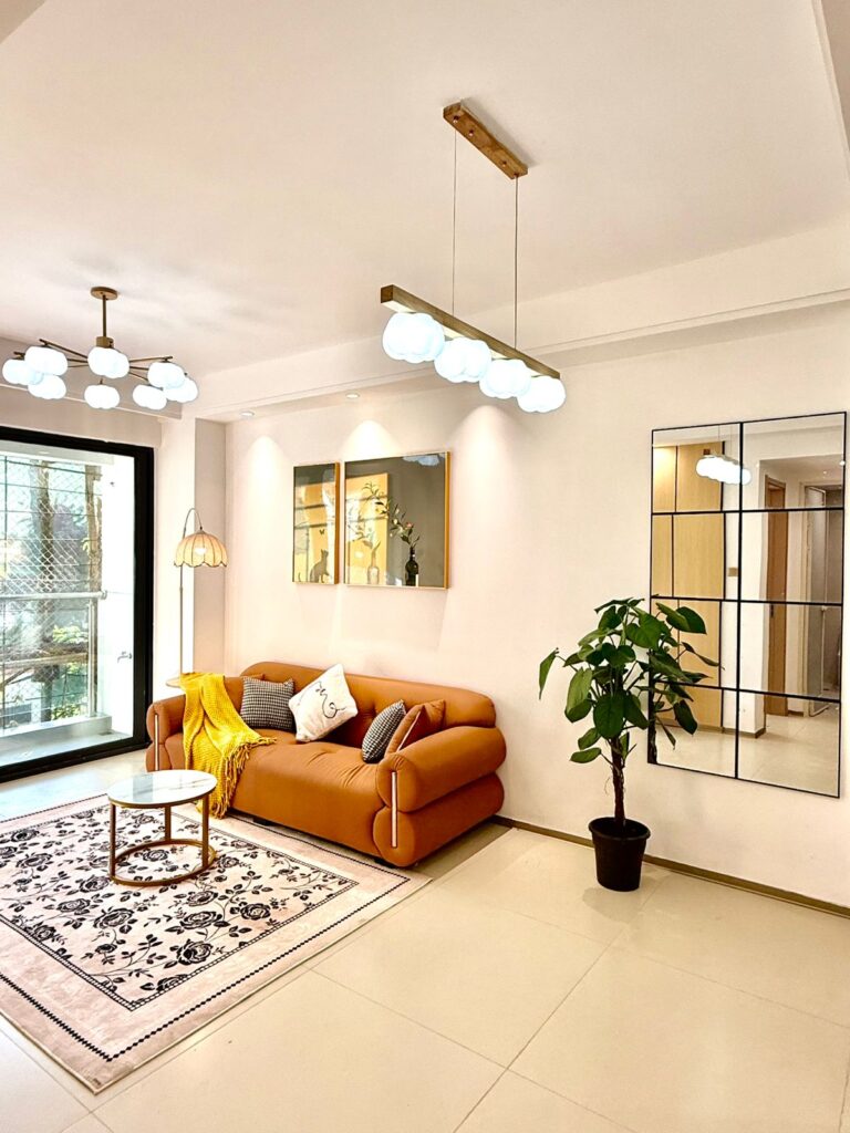 Living Room at Capella Residency Westlands Apartment