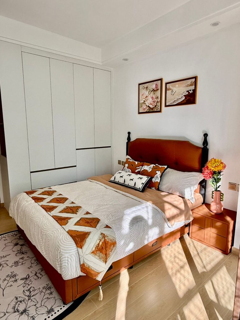 Bedroom at Capella Residency Westlands Apartment
