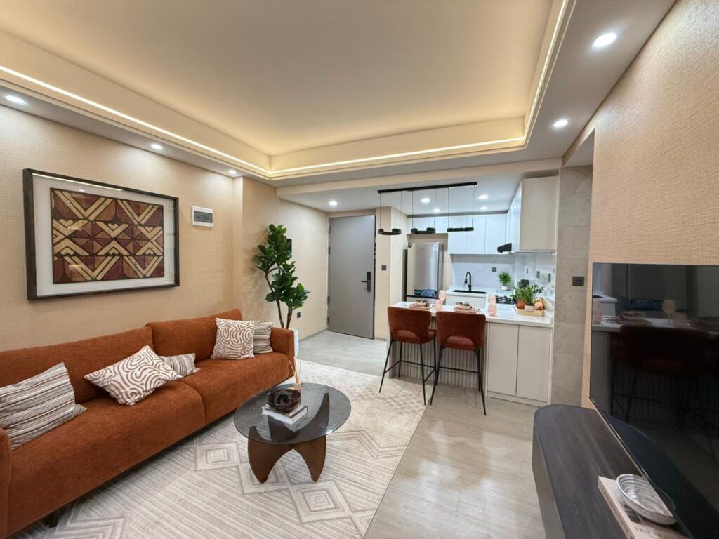 Montbleu Westlands 1 Bedroom Apartment Lounge