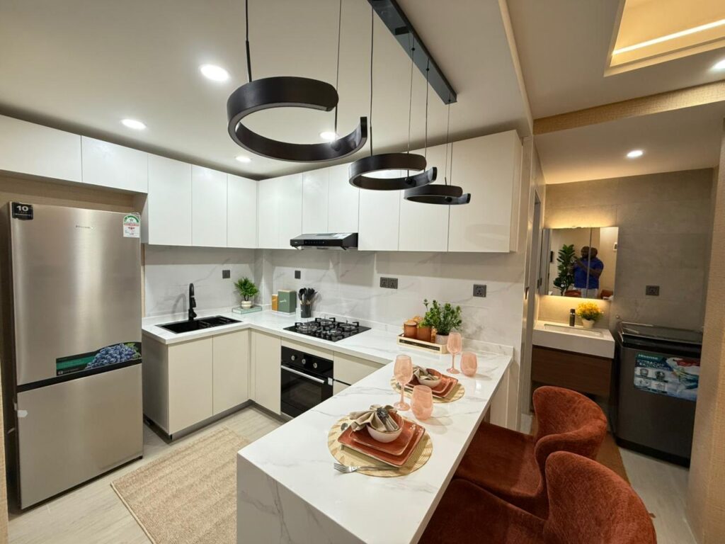 Montbleu Westlands 1 Bedroom Apartment Open plan Kitchen