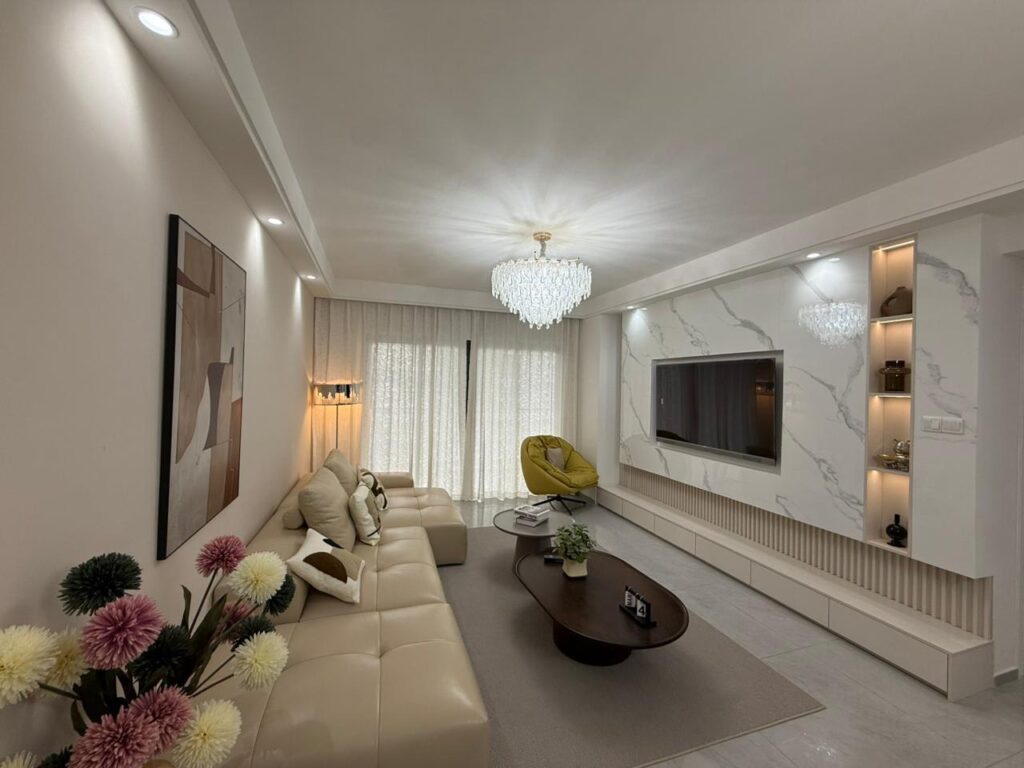 Modern City Apartment Living Room