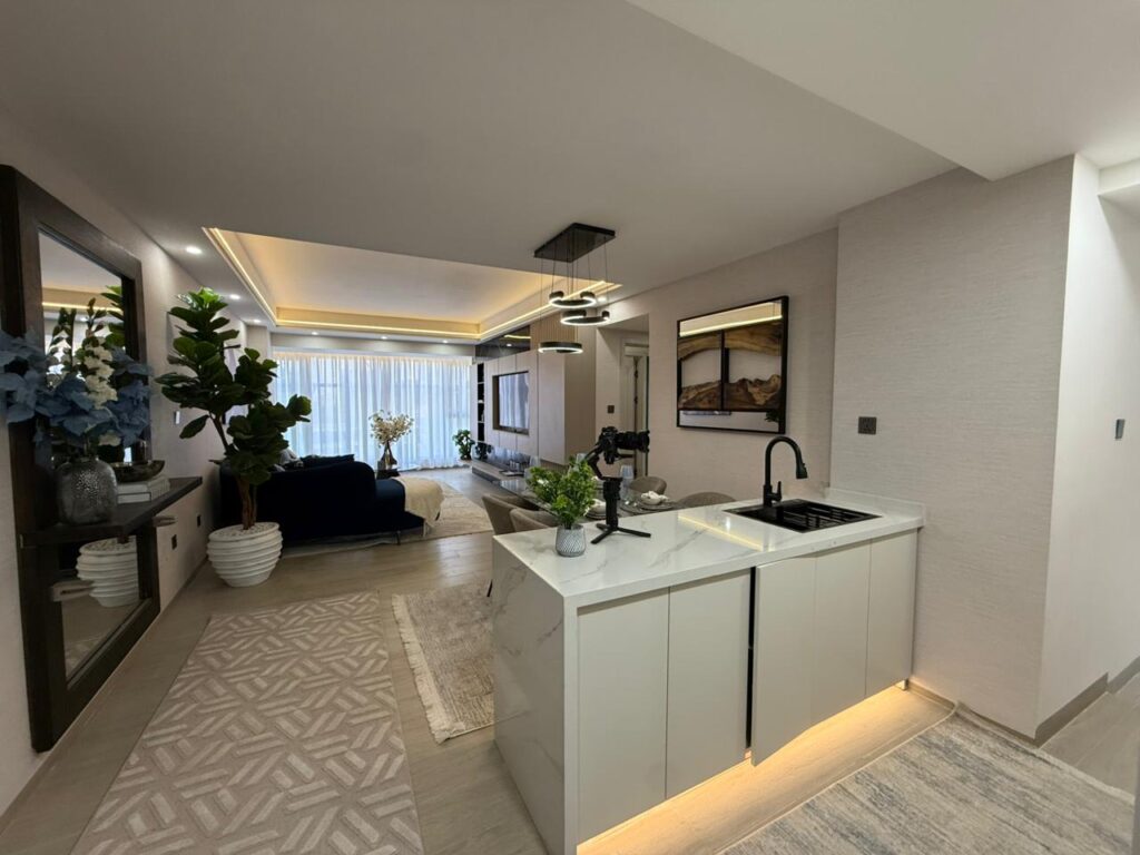 Two Bedroom Apartment near Hyatt Regency Hotel Lounge