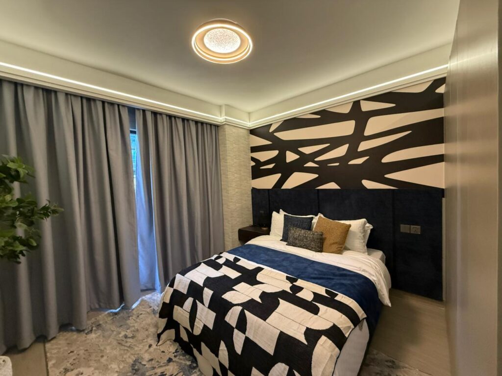 Two Bedroom Apartment near Hyatt Regency Hotel Bedroom