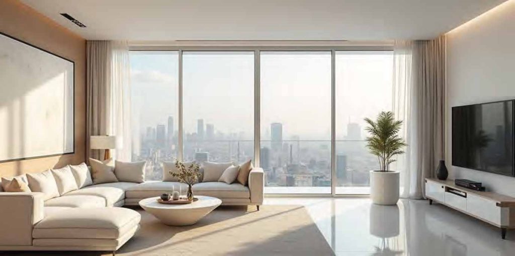 Marble West Apartment Living room