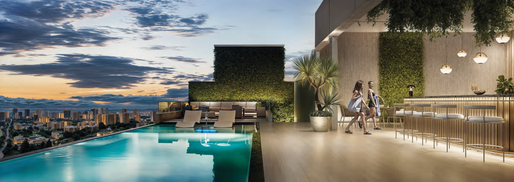 Marble West Apartment Rooftop Infinity Swimming Pool