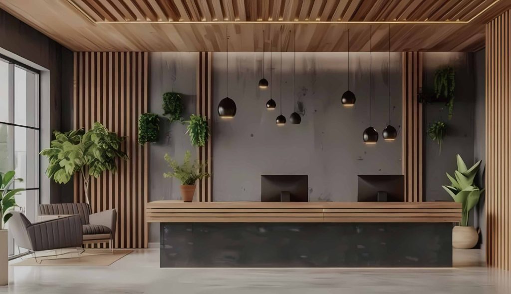 Lillydale in Riverside Reception Area