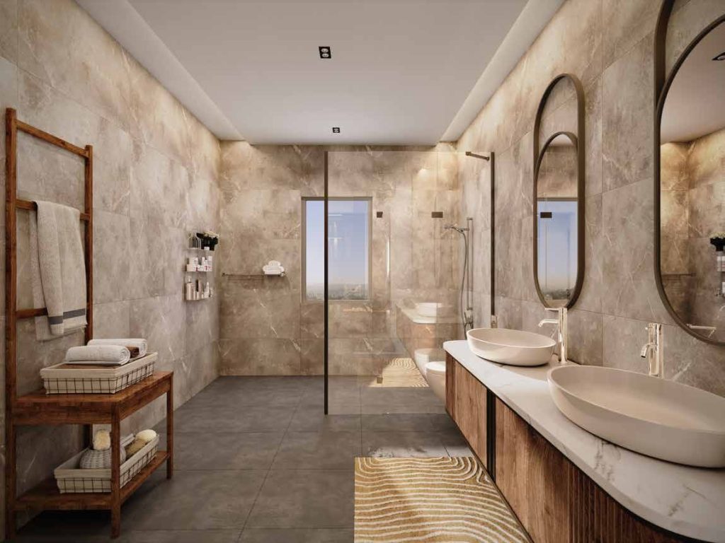 an expansive bedroom at Donyo Hill Residence