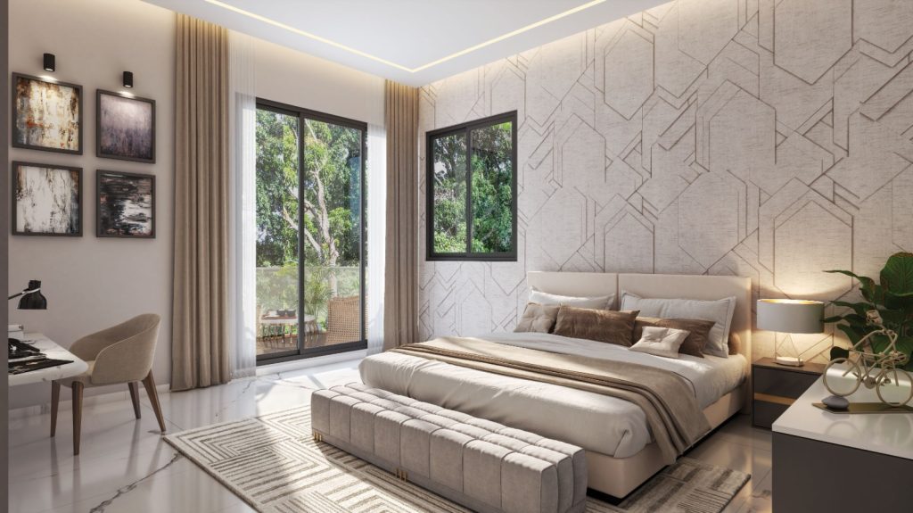 an expansive bedroom at Forestview Residences