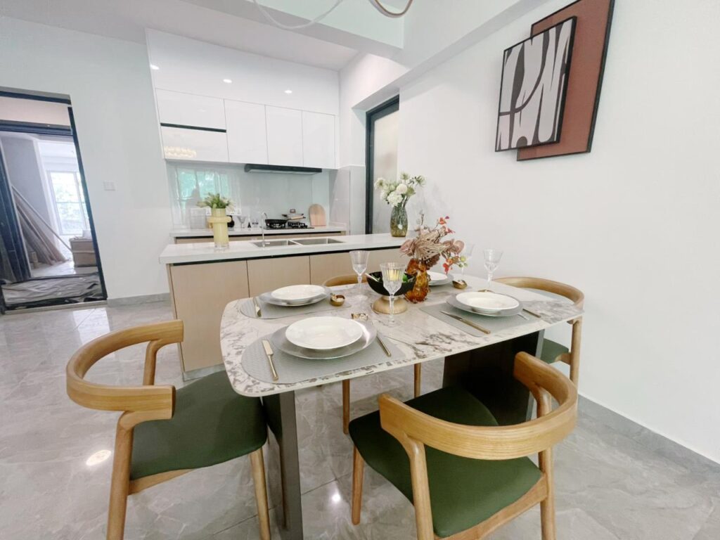 Metricon Oasis 3 bedroom kitchen and dining