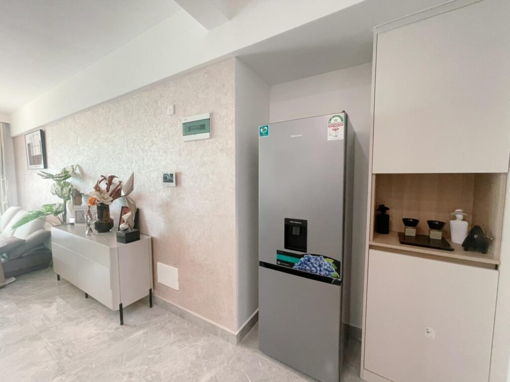 Metricon Oasis 3 bedroom apartment fridge space
