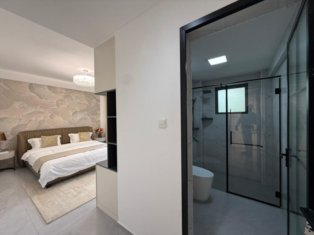 ensuite Bedroom at Two Bedroom Apartments Off Kindaruma Road