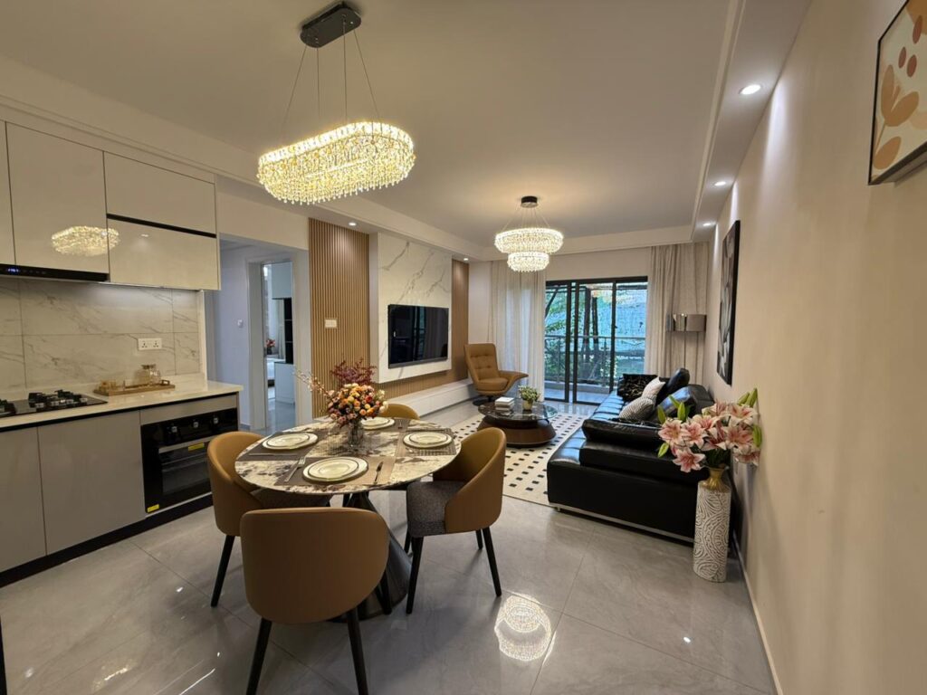 Lounge at Two Bedroom Apartments Off Kindaruma Road