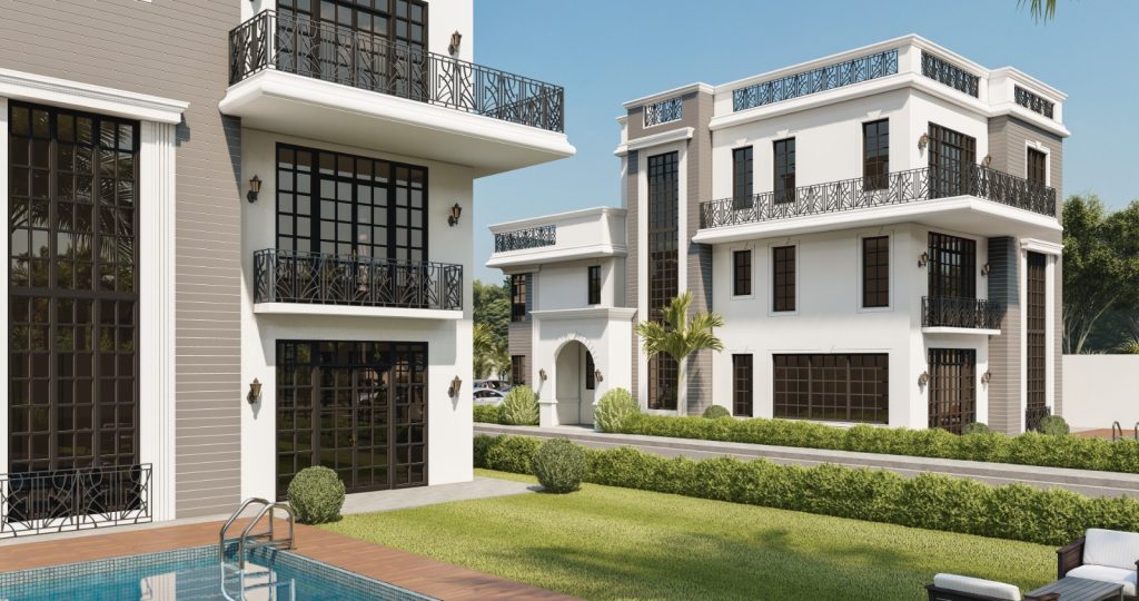 hookwood springs villas view from a distance