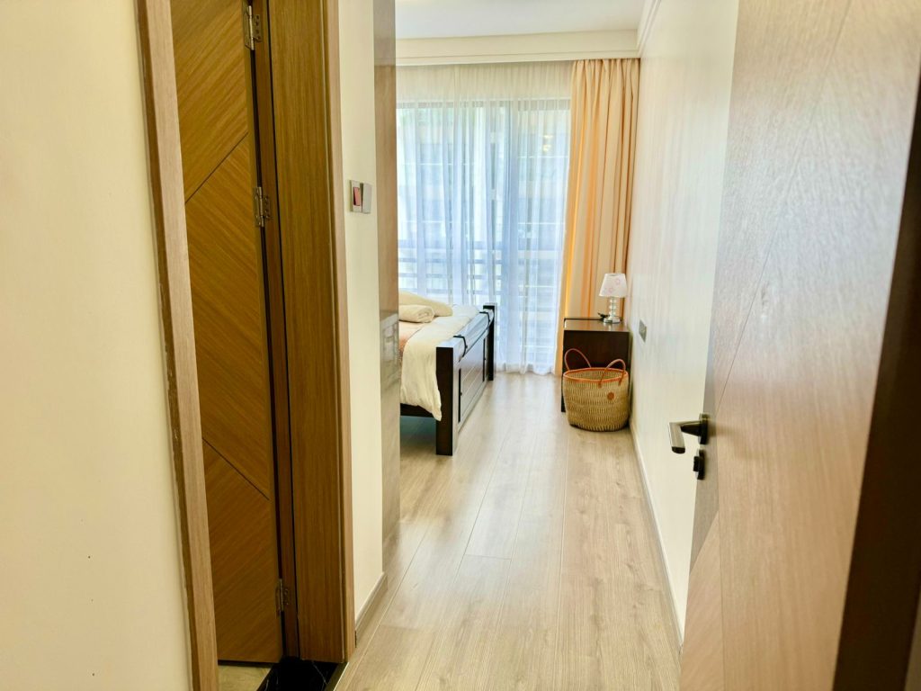 an ensuite bedroom at Furnished Apartment for Diplomats and UN Expats in Nairobi