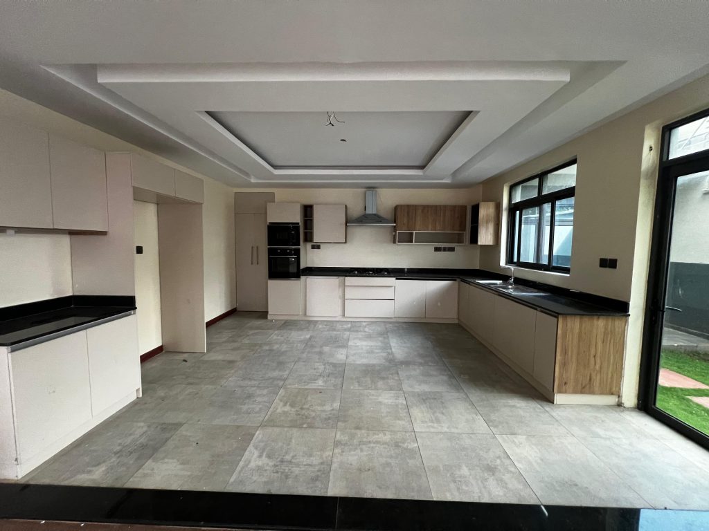 Expansive Kitchen at Three Bedroom Villas near Lavington Mall,