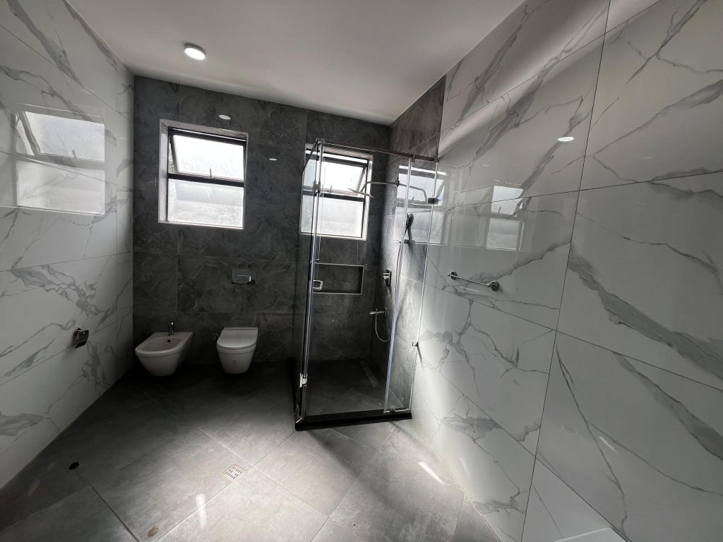 a large bathroom at Three Bedroom Villas near Lavington Mall