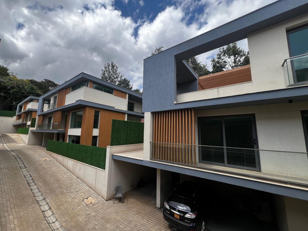 building view of the Five Bedroom Villa in Lavington Nairobi development