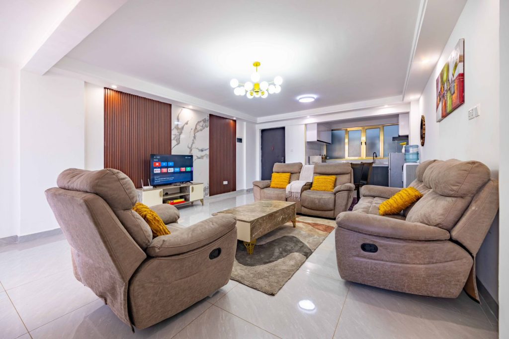 3 Bedroom Furnished Apartment on Wood Avenue Kilimani
