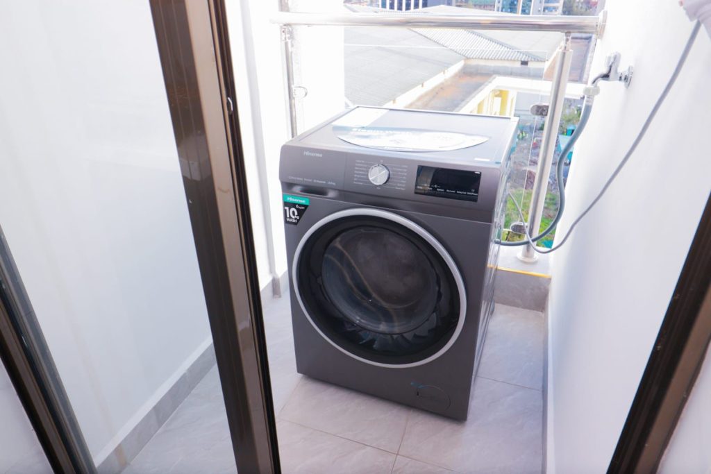 a washing machine at 2 Bedroom Furnished Apartment for rent by Owner
