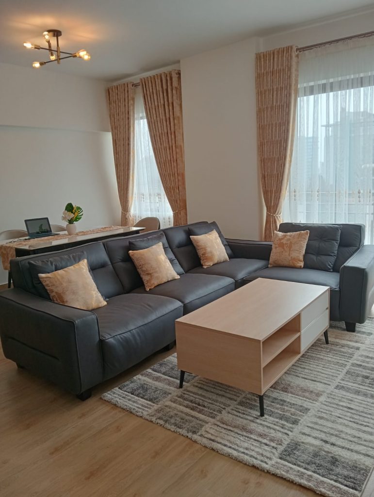 Furnished 2-Bedroom Apartment for Daily Rentals in Kilimani