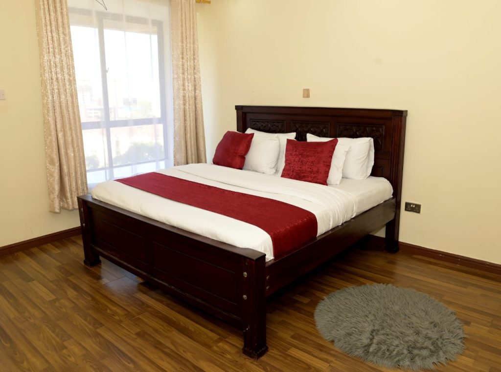 the second bedroom at Best Daily and Monthly Rental in Kilimani Nairobi