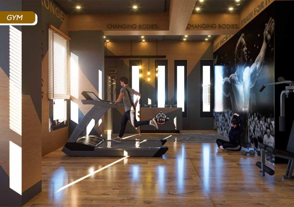 A fitted gym at Sophia Residency kileleshwa