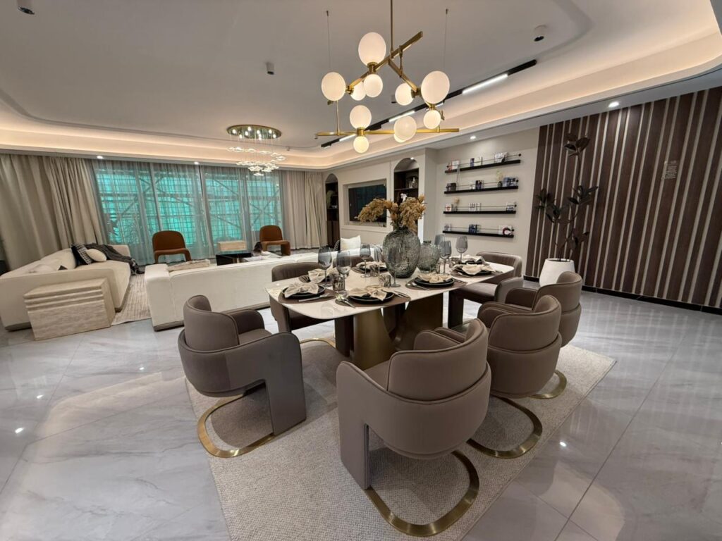5 Bedroom Apartment off Othaya Road,Kileleshwa Dining Area