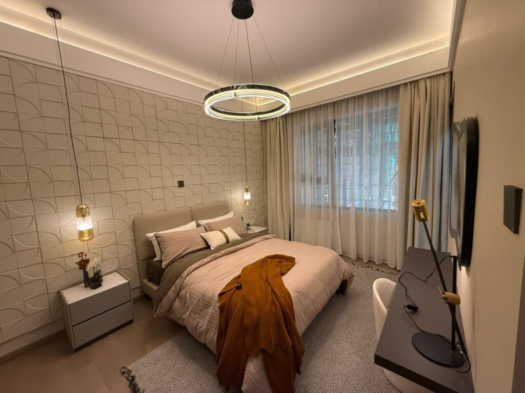 3 bedroom on riara road,Kilimani Apartment Bedroom