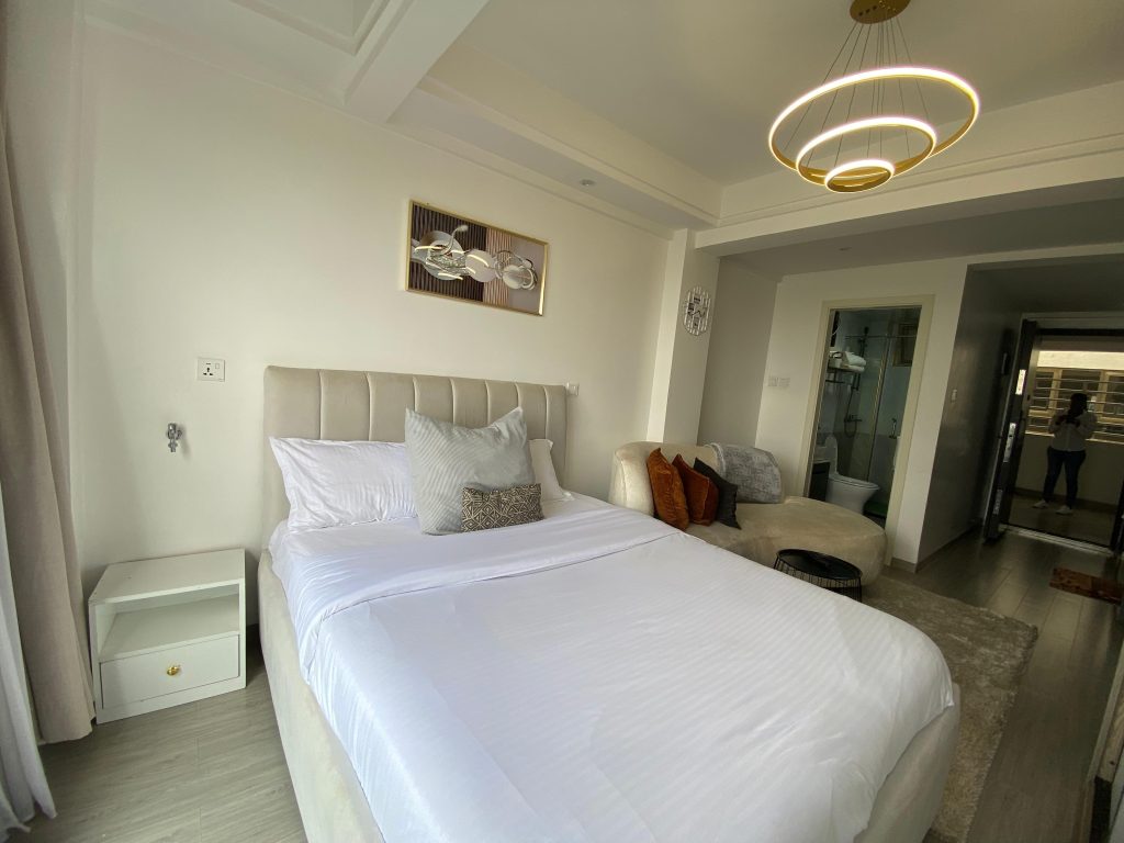 view of the whole Studio Apartment in the Heart of Kilimani Nairobi