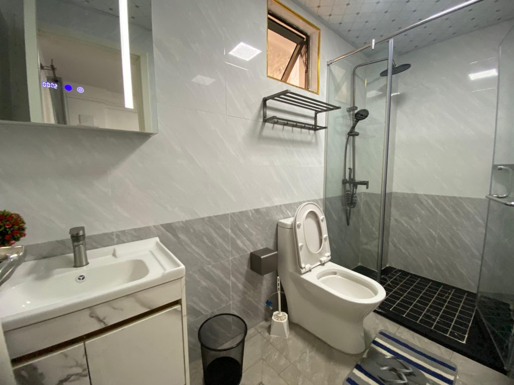 bathroom at Fully Furnished Rental Apartment in Kilimani Nairobi