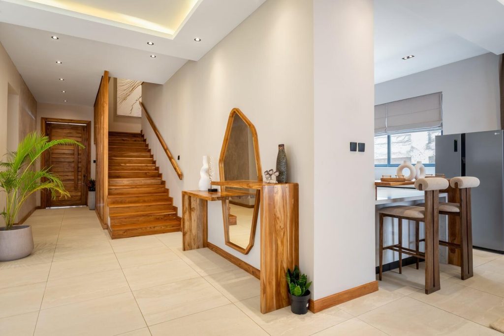 staircase at 4 and 5 Bedroom Homes & Villas Loresho Nairobi