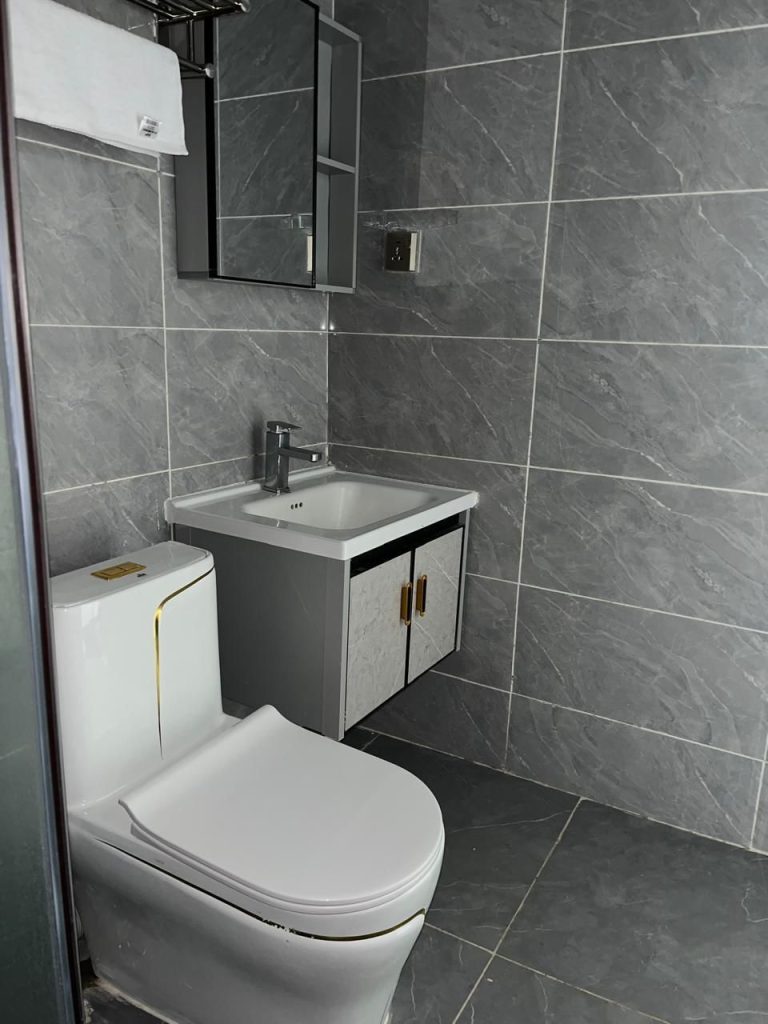 a bathroom at Premium Rental Home in Kilimani for professionals