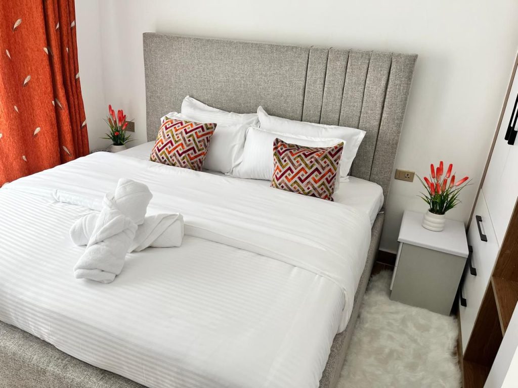 the bedroom at Premium Rental Home in Kilimani for professionals