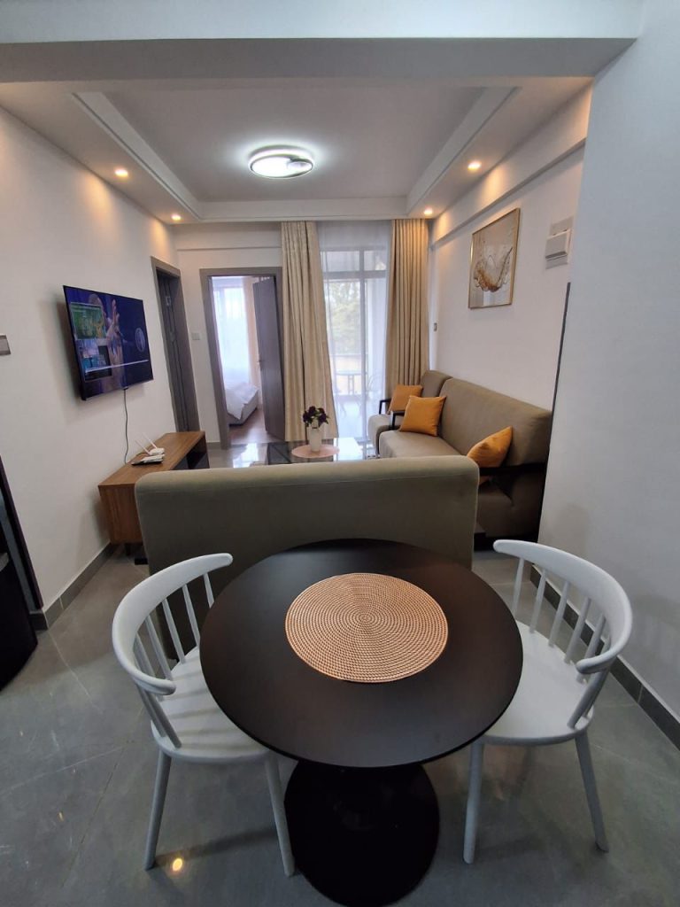 Luxury Furnished 1 Bedroom Apartment in Lavington living area