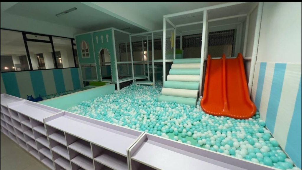 Outdoor play area at Ruaka furnished daily and monthly rental in Nairobi, ideal for kids and family activities.