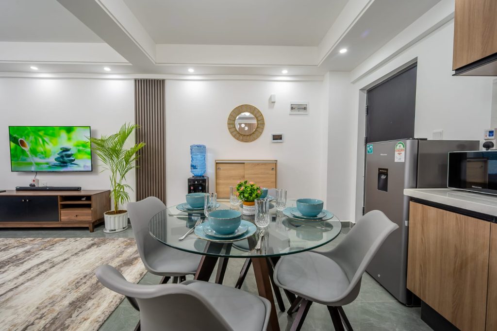 Elegant Sheva suites Dining area set