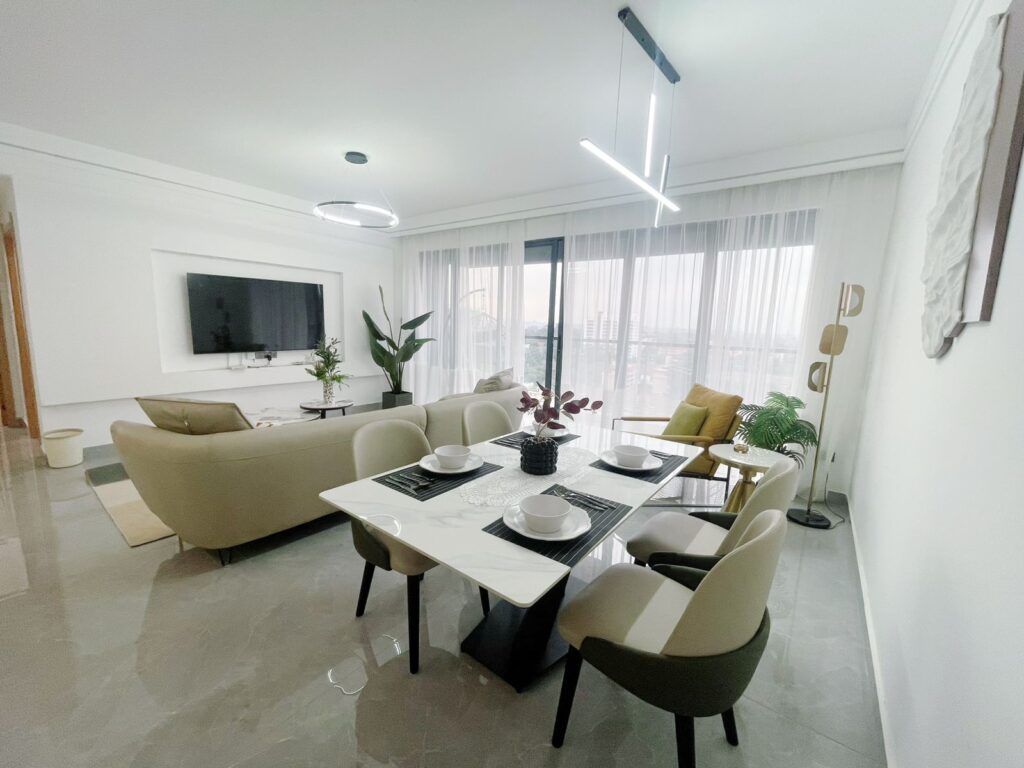 2 Bedroom Furnished Apartment Near Junction Mall