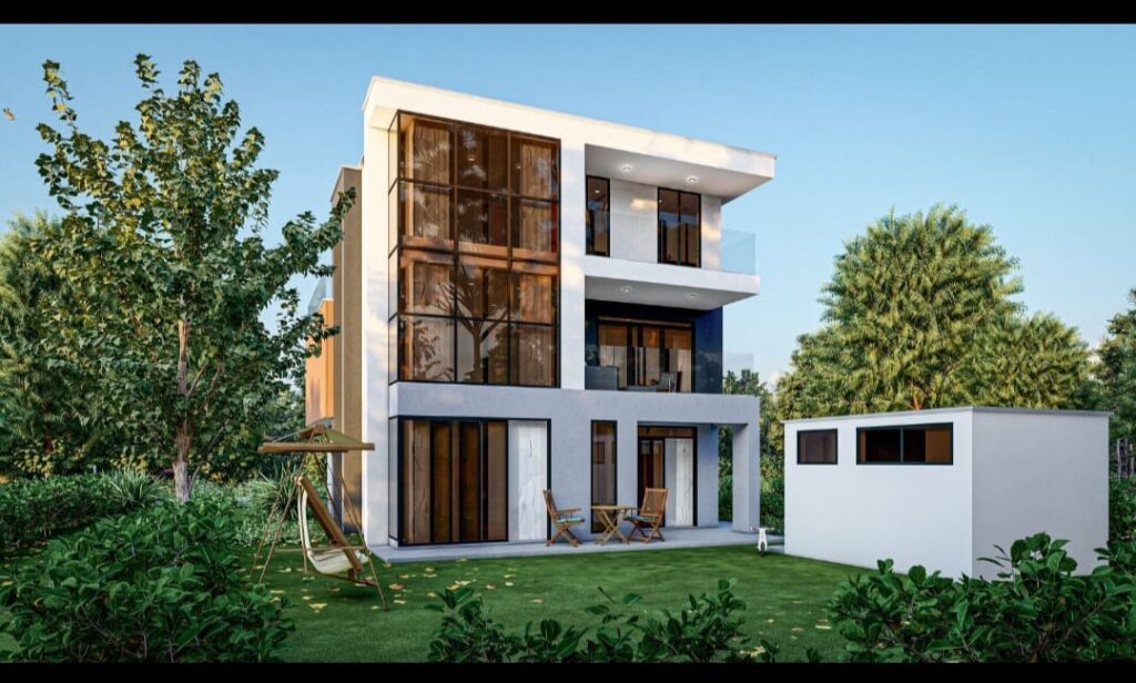 Exterior view of a house at 88 Kikuyu Townhouses