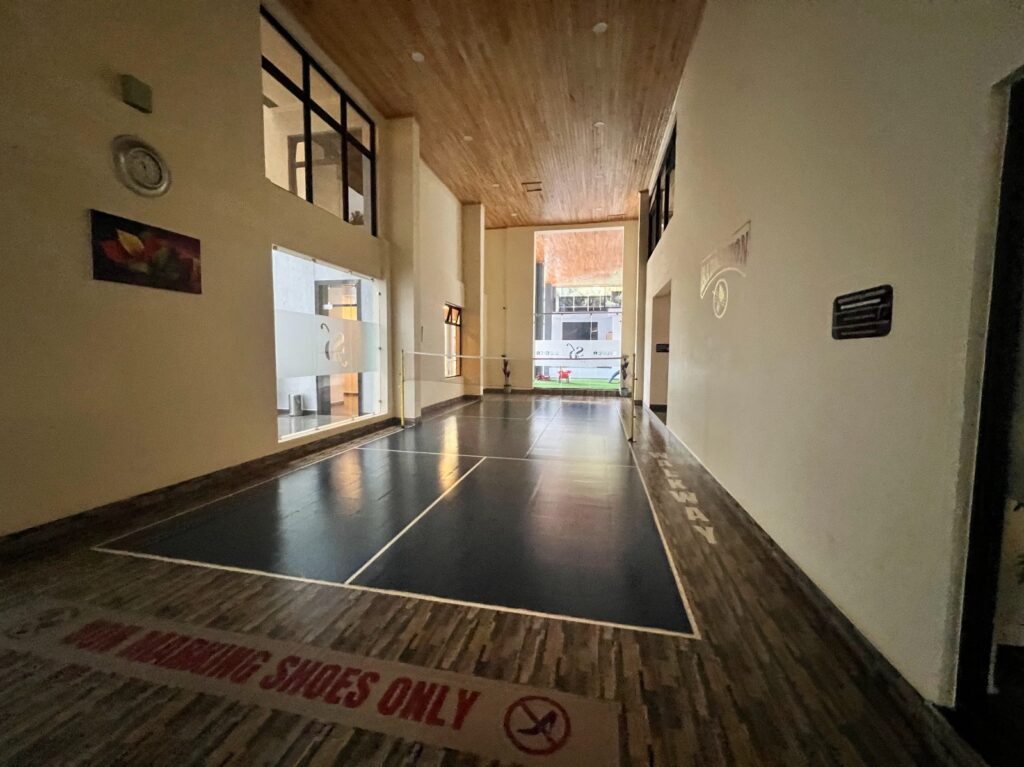 indoors games area at Silver Decks Apartment