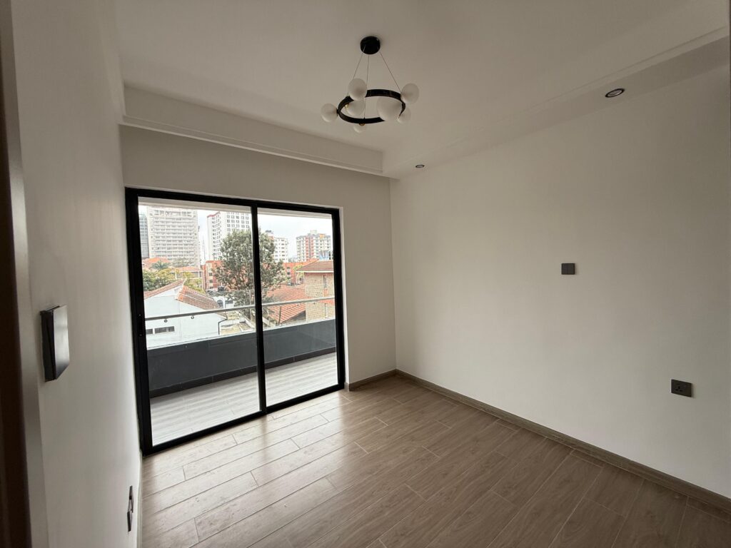 Large windows at 1 Bed Apartment near One Padmore Place, Kilimani
