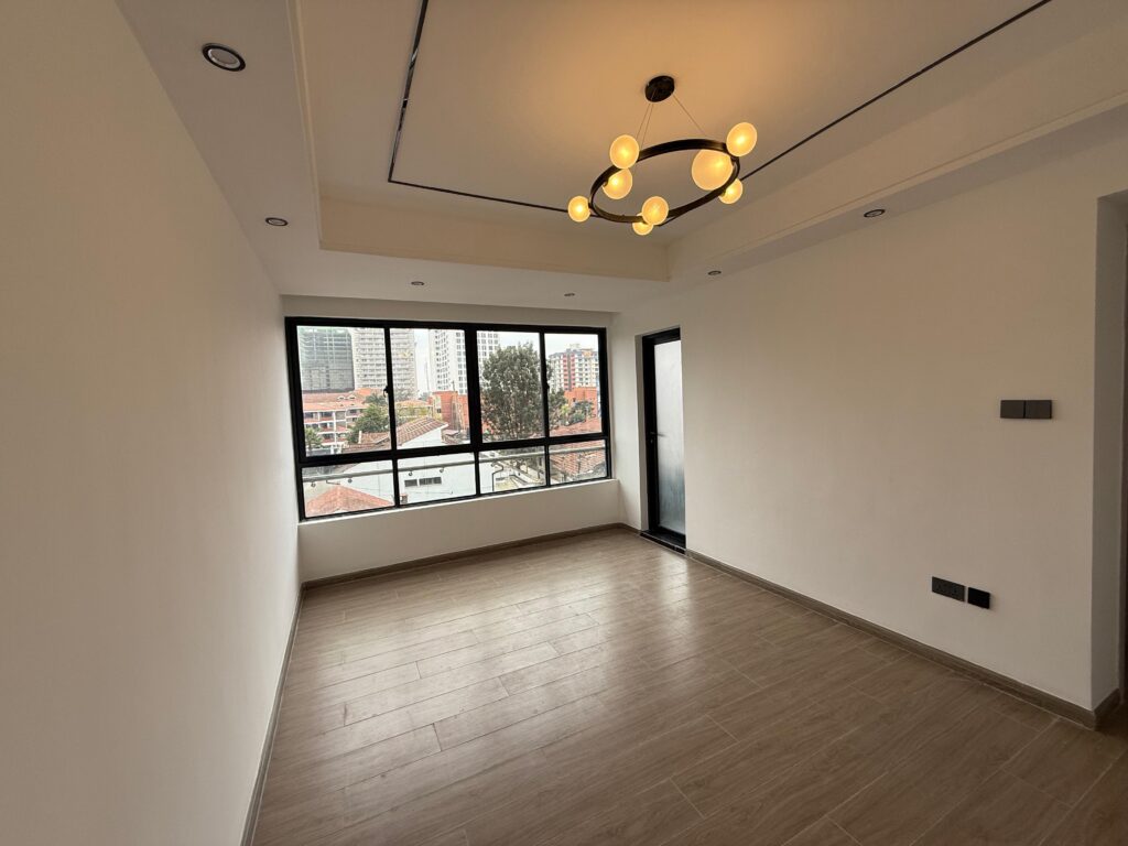 Living room at 1 Bed Apartment near One Padmore Place, Kilimani