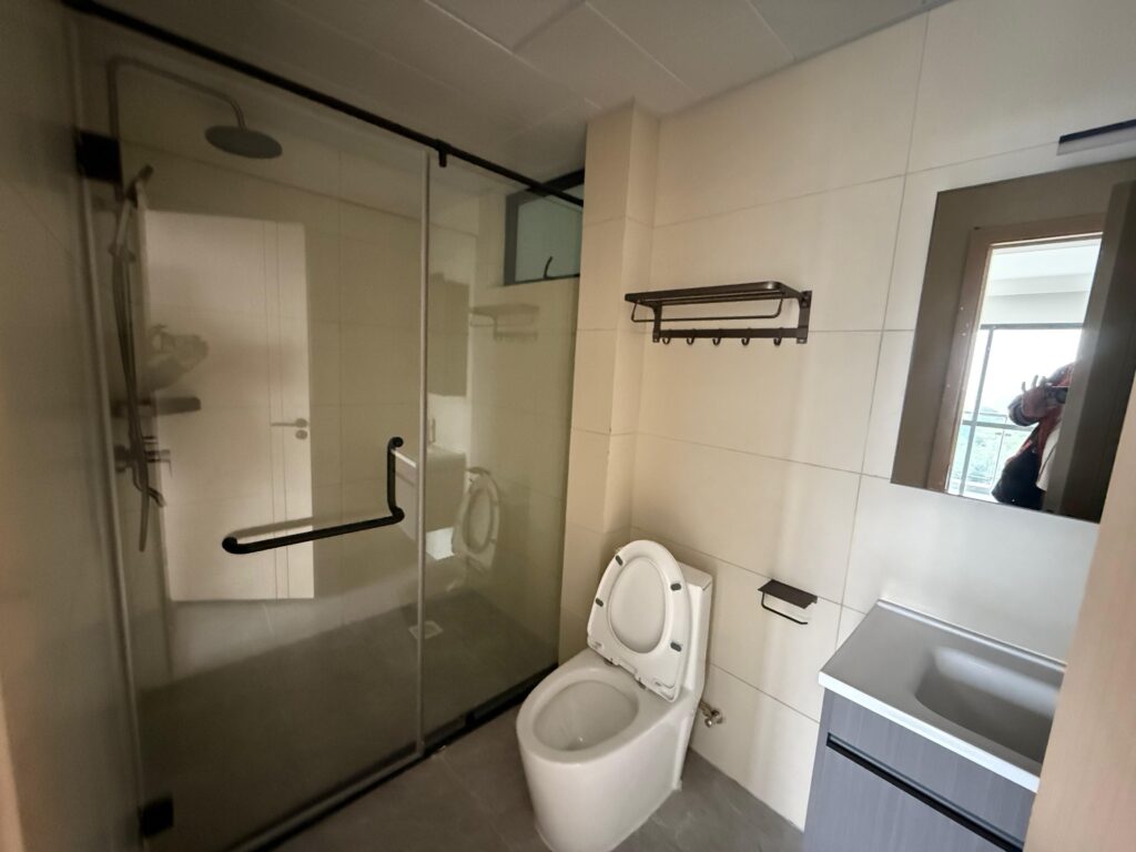 Bathroom at the Master Ensuite 2 Bed Apartment with 2 Balconies in Westlands